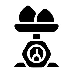 Fototapeta premium Measure Solid Icon