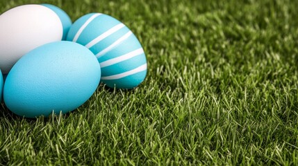 Pastel Easter Eggs Nestled in Spring Grass (23)