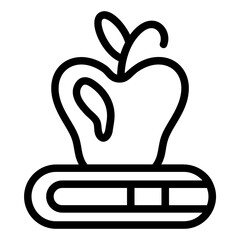 Obraz premium Smart Edu Line Icon