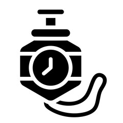 Stopwatch Solid Icon