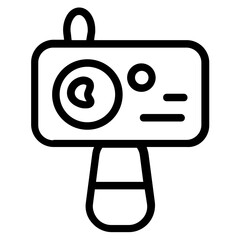 Camera Line Icon