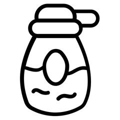 Bottle Line Icon