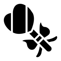 Lollipop Solid Icon