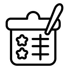 Vote Date Line Icon