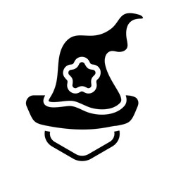 Witch Hat Solid Icon