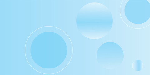 Abstract geometric background gradient soft light blue bokeh for Graphic Business background hitech technology digital design illustration web template