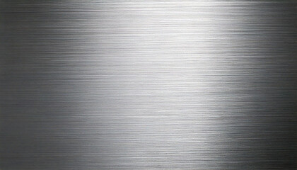 Closeup of brushed silver metal texture background
