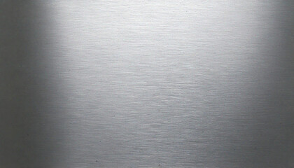 Closeup of brushed silver metal texture background