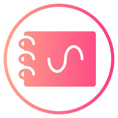 drawing gradient icon