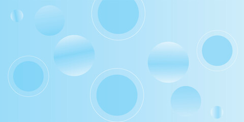 Abstract geometric background gradient soft light blue bokeh for Graphic Business background hitech technology digital design illustration web template