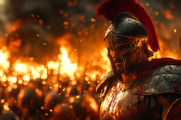 Fototapeta premium A hyper-realistic and highly detailed portrait capturing the essence of emotion and expression