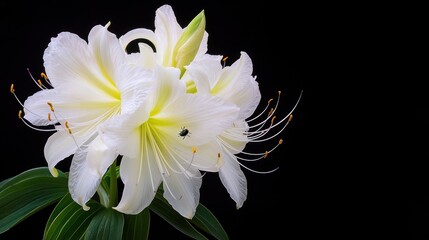 Fototapeta premium White Azalea Blossom Close Up