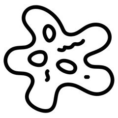 Amoeba Line Icon
