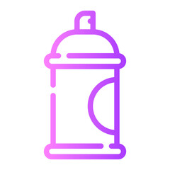 spray paint gradient icon