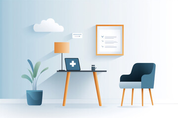 Fototapeta premium a doctor providing a consultation on smoking cessation for a patient