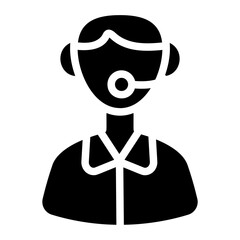 Customer service Solid Icon