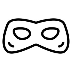 Eye mask Line Icon