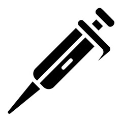 Laboratory testing Solid Icon