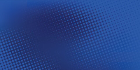 Simple halftone texture blue background in geometric style abstract