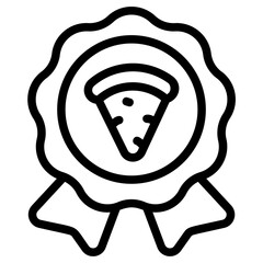 Membership food Line Icon