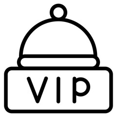 Membership food Line Icon