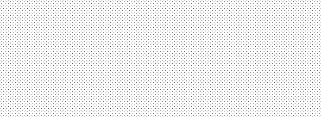 Seamless dotted repeated texture. Black and white polka dot pattern. Repeated endless backdrop. All over halftone wallpaper. Regular grid background. Vector textile or fabric poka dot swatch