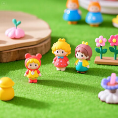 Obraz premium easter mini creatures