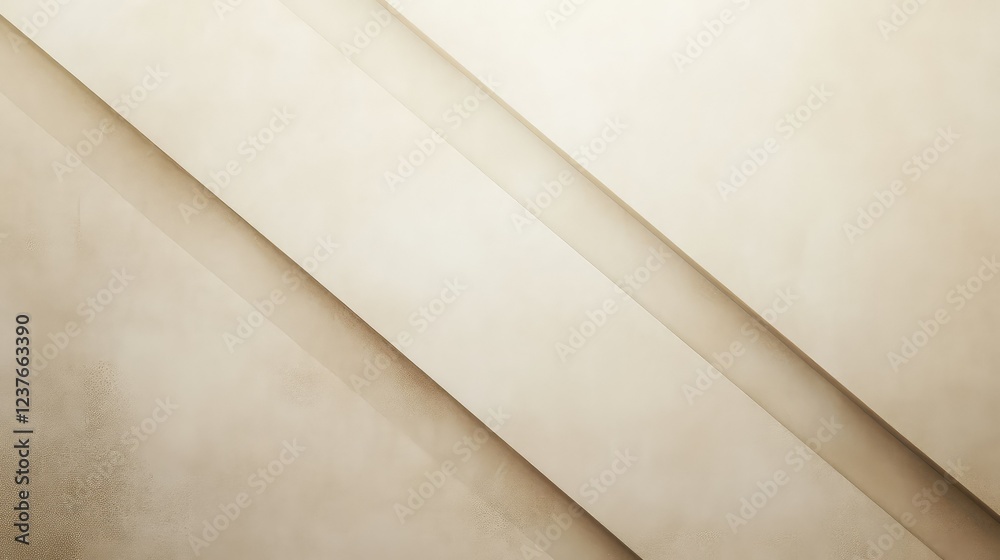 Poster soft neutral background with subtle texture and angled lines creating a warm and inviting visual for