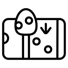 Science app Line Icon