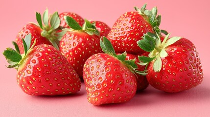 Juicy Red Strawberries