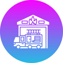 Fire Station Icon