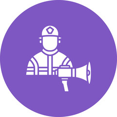 Emergency announcement Icon