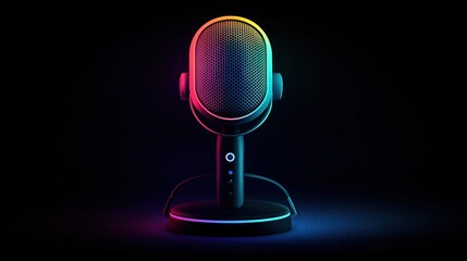 RGB Streaming Microphone Setup