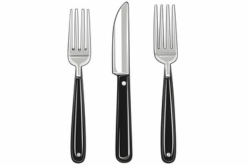 fork and knife set