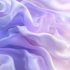 Obraz premium The serene and dreamy mood is consistently evoked by soft lilac and pale mint gradients under smooth grainy overlays.