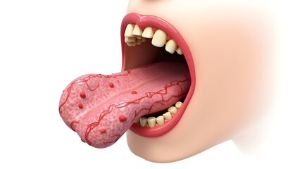 Naklejka premium close up of a person with a smile