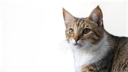 Realistic Cat PNG Image, AI Generated