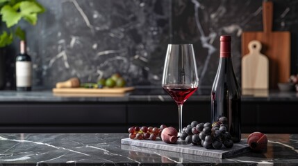 An elegant fine wine glass, crafted for connoisseurs,