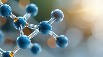 Abstract luminous DNA molecule. 