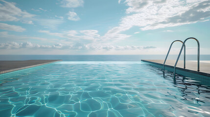 Obraz premium Saltwater Pool realistic