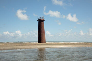 Pass a l'Outre Light (1852), Plaquemines Parish, Louisiana, USA 