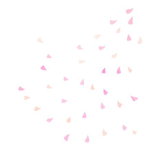 ピンクの花吹雪