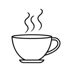 cup of coffee vector illustration