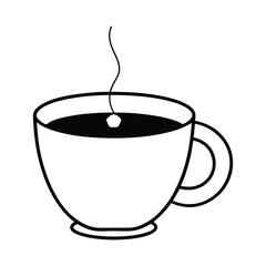 cup of coffee vector illustration