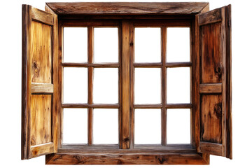 old wooden window Transparent png