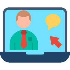 Online Interview Icon