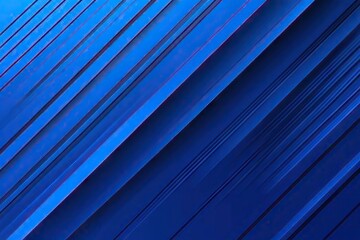 Obraz premium Blue Background with Diagonal Lines and Gradient Colors. AI generated illustration