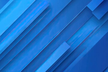 Obraz premium Blue Background with Diagonal Lines and Gradient Colors. AI generated illustration