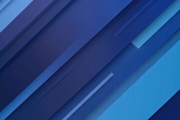 Obraz premium Blue Background with Diagonal Lines and Gradient Colors. AI generated illustration