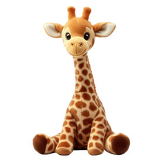 Obraz premium A plush giraffe toy